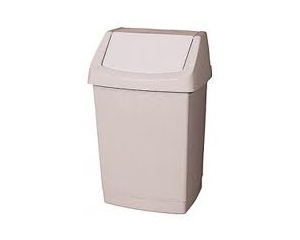 Atkritumu tvertne 50l, ar kustgu vku, plastmasas